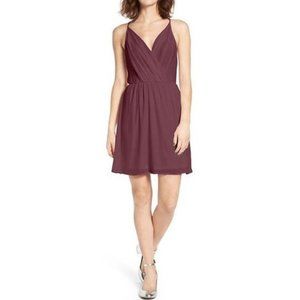 Lush Surplice Dress